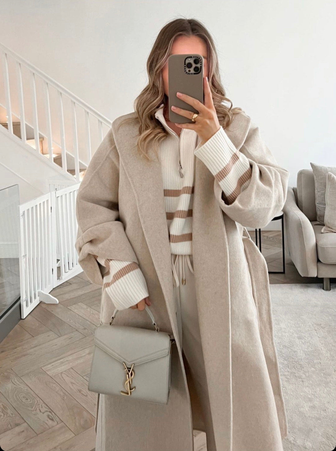 MODA COAT CREAM – Jovonna London - Main Image